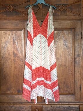 Rebecca Taylor Silk High/Low Hem Sundress